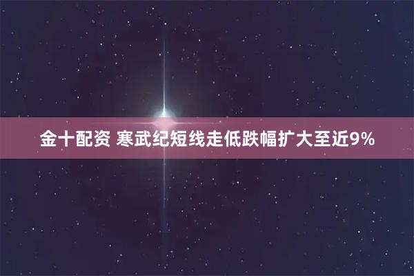 金十配资 寒武纪短线走低跌幅扩大至近9%